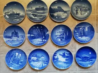 B&G juleplatter 1950-1962