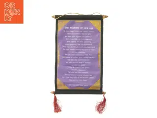 Vægdekoration med citat af Dalai Lama (str. 38 cm)