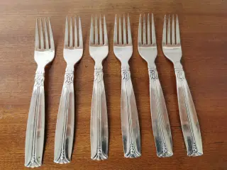 Sølvbestik, gafler & skeer