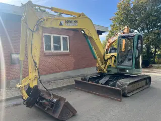 Yanmar vio70 bemærk timetallet 