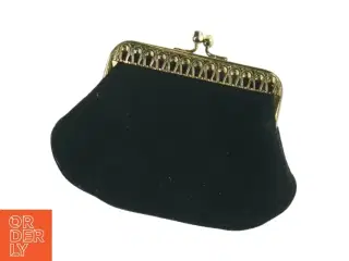 Lille sort pung (str. 11x8,5 cm)