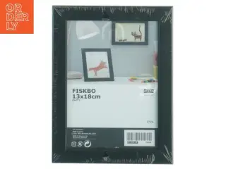 Sort IKEA FISKBO Ramme 13x18 cm fra IKEA (str. 21 x 16 cm)