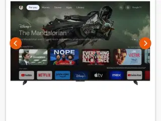 98” TCL 4K Google TV – som nyt, KUN 12000