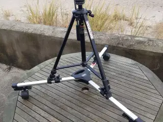 Tripod Vanguard + kørehjul