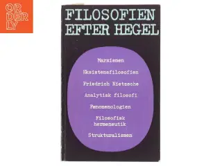 Filosofien Efter Hegel af Jørgen K. Bukdahl (Bog)