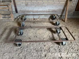 Halmvogne 2 styk