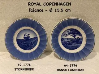 Royal Copenhagen platter / skåle