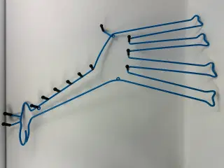 Stor retro knagerække, Giraf (IKEA 1990'erne)