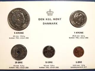 DET KGL MØNT MØNTSÆT 1980 Det bedste og sjældneste
