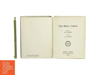 Nos Bébés Chiens af G.E. Studdy fra Librairie Hachette (str. 17 x. 13 cm) (Bog)