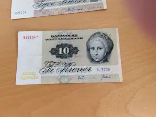 10 seddel