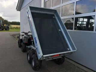 K-vognen K-Offroad 1,2 tons Boggievagn TILBUD - 3-vejs tip, el-hydraulisk