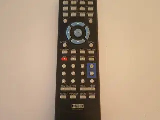 HDD Combo Recorder Fjernbetjening