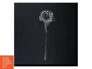 Glasblomst dekoration / vase (str. 35 cm)
