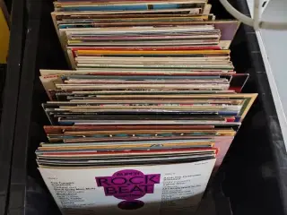 Tre kasser LP'er