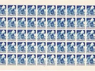 Danmark julemærkeark 1943 - POSTFRISK