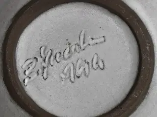Keramik vase af keramiker Börje Jacobsson