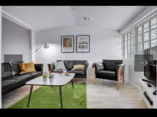 Sofa i kunstlæder