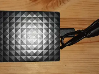 Harddisk Seagate 2TB, usb 3.0, også til PS.