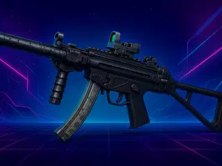 GELBLASTER Mp5k med 4x 15.000 kugler