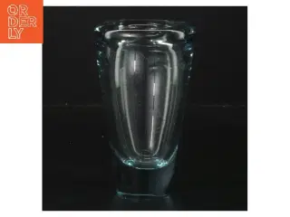 Glasvase fra holmegaard(str. 13,5 cm)