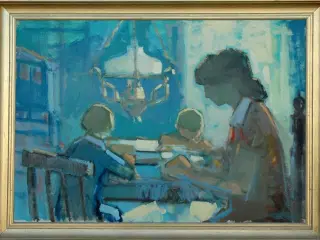 Maleri af Thomas Tråsdahl (1925-2002)