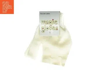 Hvide handsker (str. One size (damer))
