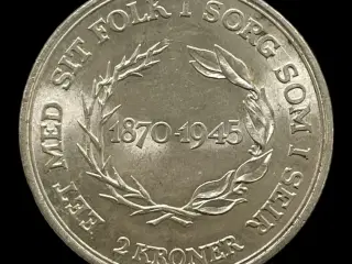 2 kr Erindringsmønt 1945