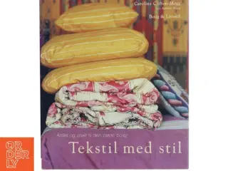 Tekstil med stil indretningsbog