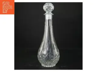 Glas karaffel med låg (str. 32x11 cm)