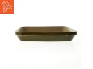 Emaljeret bagefad (str. 36x29 cm)