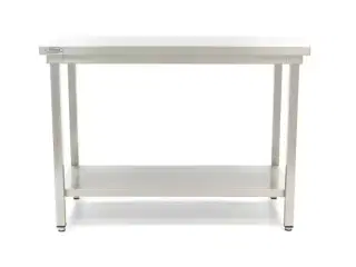 Rustfri bord – deluxe – 100 x 60 cm
