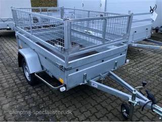 2023 - Selandia Boro Majster 7525U Med Gitter 500 / 750 kg    NY Gitter Trailer rigtig stærk trailer  model 2023 Hos Camping-Specialisten.dk