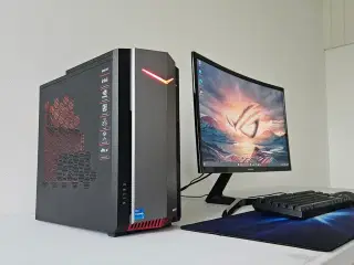 RTX 3060 Ti Gamer Pc+24" Gamer skærm