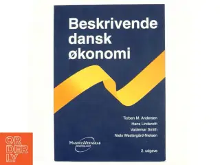 Beskrivende dansk økonomi af Torben M. Andersen (Bog)