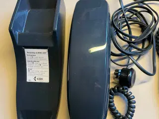 Mørk grå/sort Kirk Lady 0x1396 ON vægtelefon