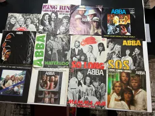 12 Vinyl Singler "ABBA"