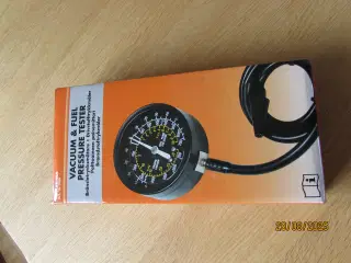 Brændstof trykmåler