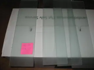 4x Glashylder 55,5 x 15 cm