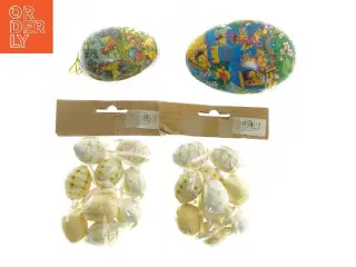 Dekorationsæg og påskeæg (str. 12,5 cm)