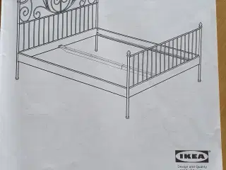 Ikea seng Leirvik