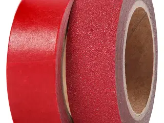 Designtape, B: 15 mm, rød, 2rl./ 1 pk.