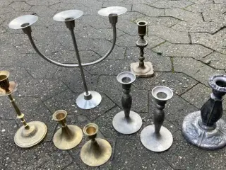 Samling af stager – fra 9 – 27 cm i højden 