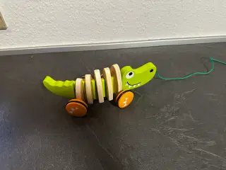 Trækdyr krokodille i træ