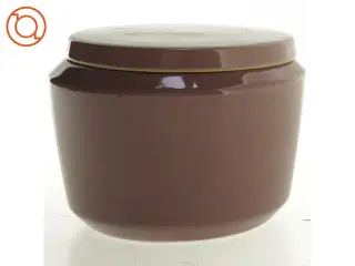 ubrugt stor krukke med låg fra sødahl.  (str. 12 x 8 cm)
