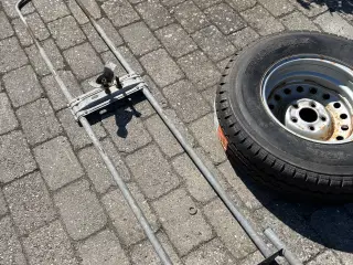 Alko Reservehjulsophæng til campingvogn