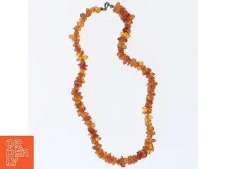 Rav halskæde(str. 41 cm) (str. 41 cm)
