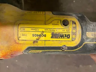Vinkelsliber - DeWalt DCG405