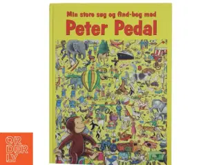Min store søg og find-bog med Peter Pedal (Bog) fra Carlsen