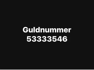 Guldnummer